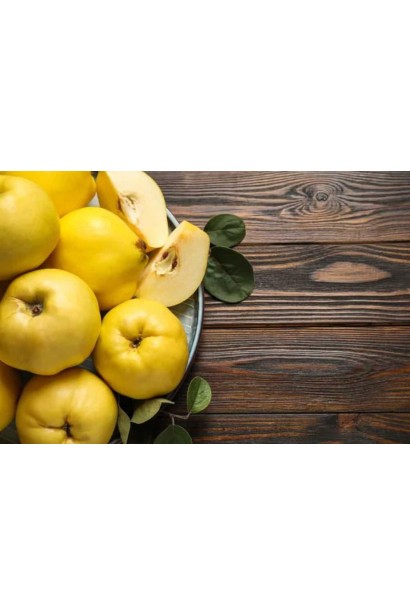 Лимонно-жовті плоди айви Анжерська